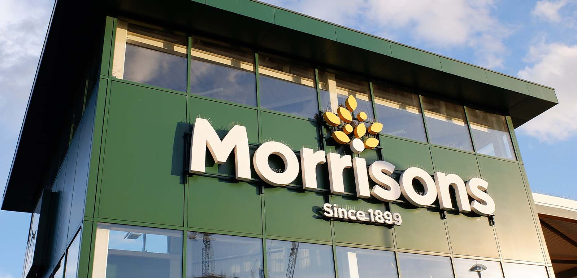 The Morrisons Supermarket building exterior