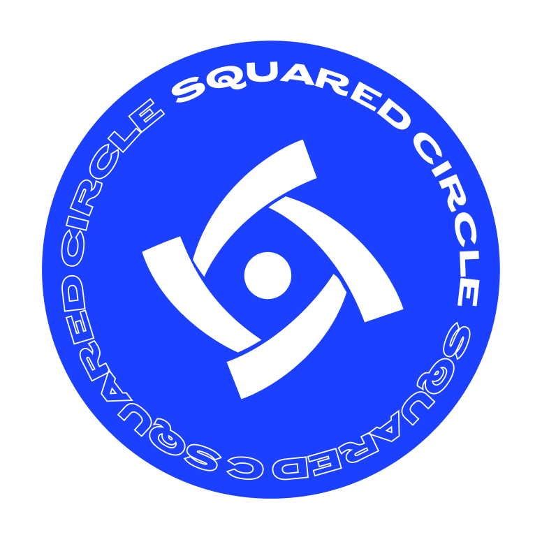 Squared Circle Blue Logo