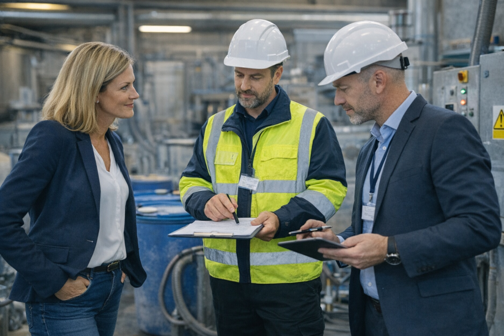 environmental compliance inspection West Yorkshire factory