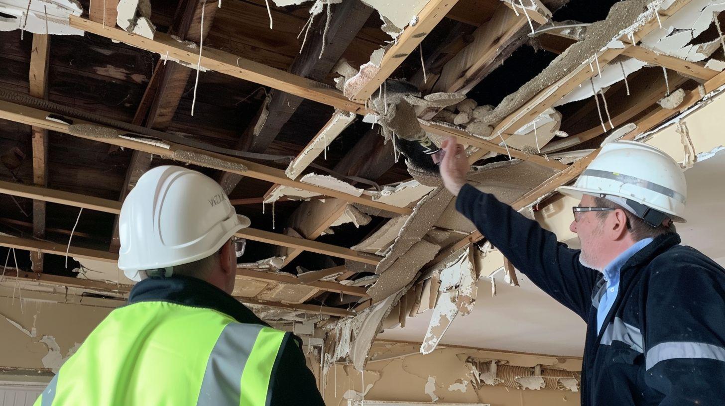 asbestos inspection in loft space Leeds