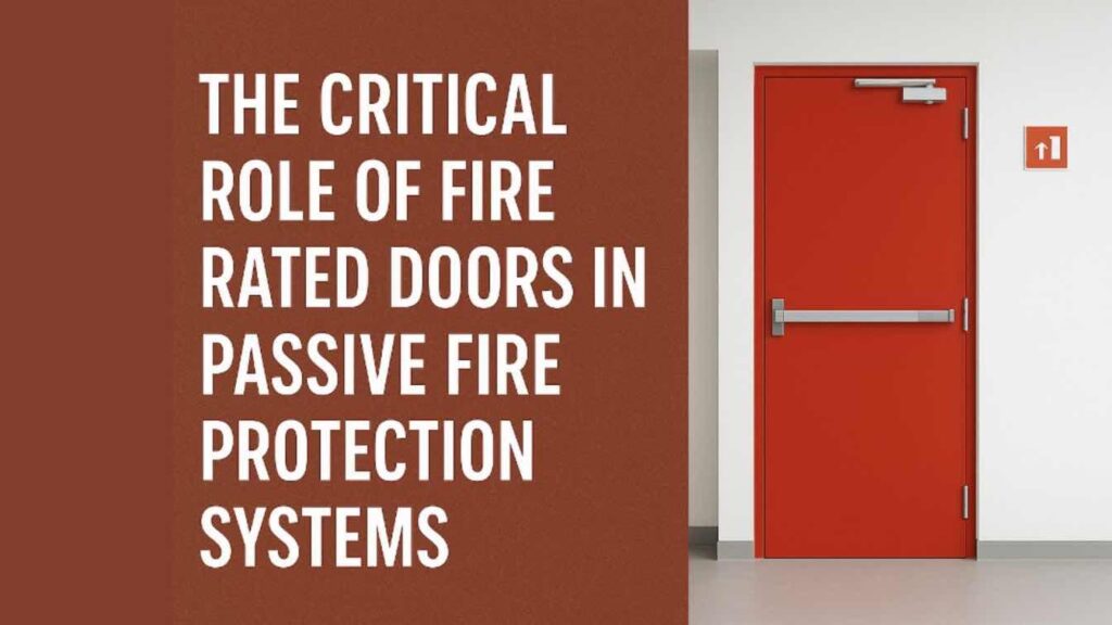 role of fire door in passive fire protection systems
